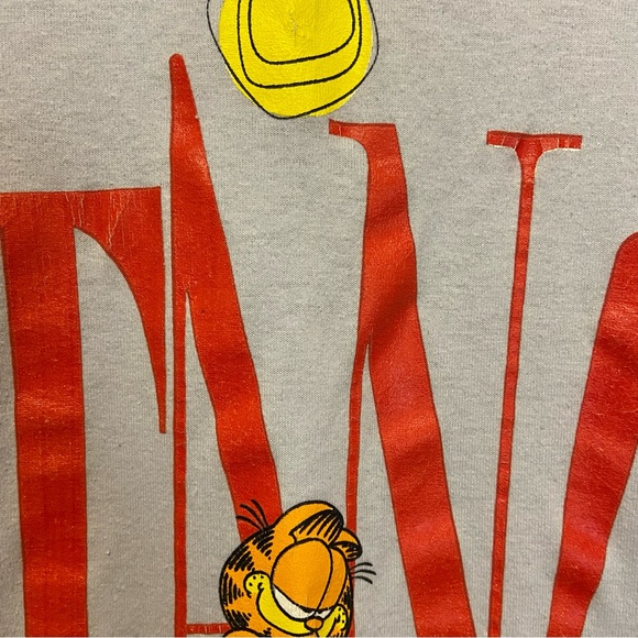 Garfield Vintage 1978 “Tan!” T Shirt One Size - Picture 4 of 15
